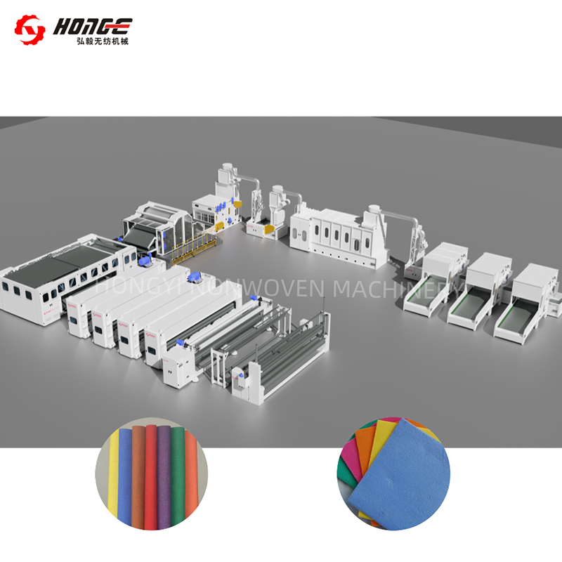 HYL Needle Punching Felt Production Line