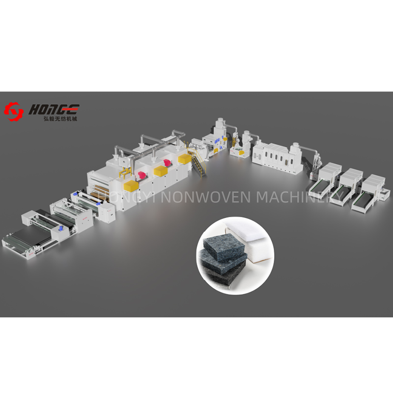 HYL Airlaid Waste Felt Production Line